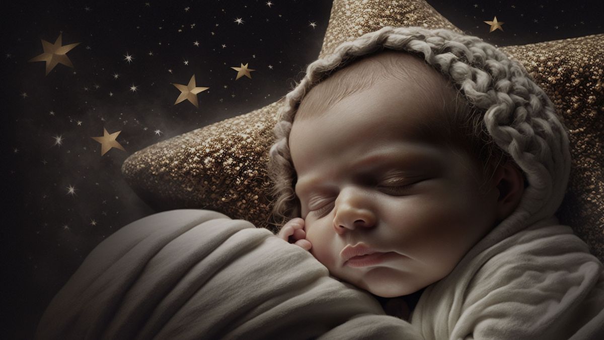 An AI generated sleeping baby - is this the future?